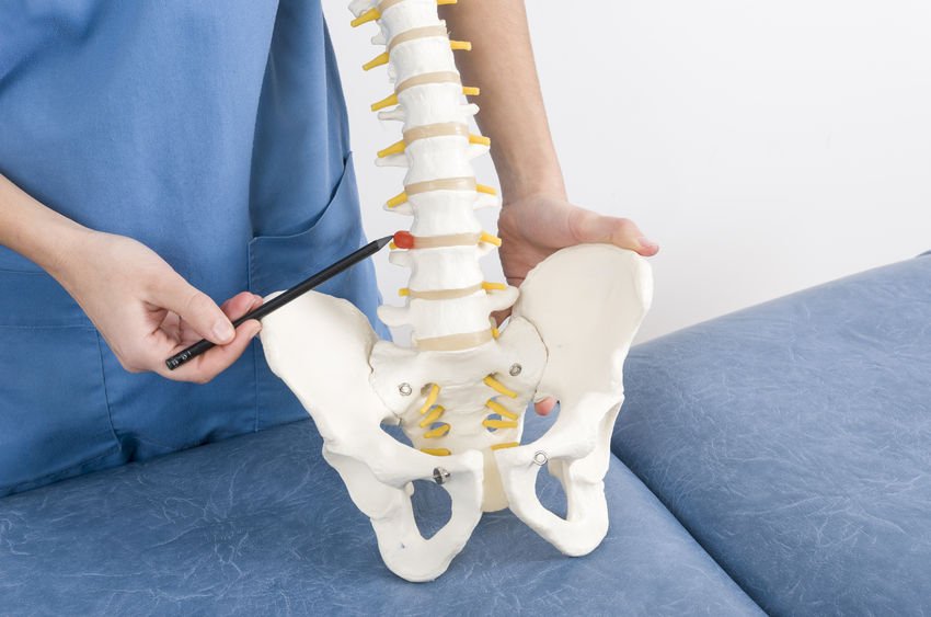 An epidural steroid injection treats lower back and leg pain. 